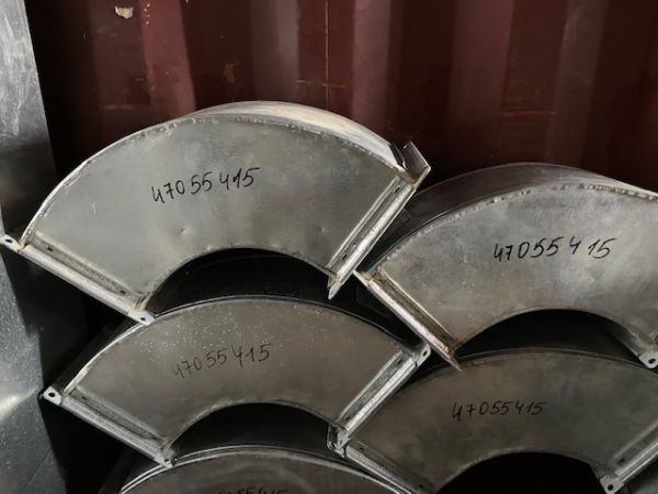 Отвод прямоугольный 90гр.150х150