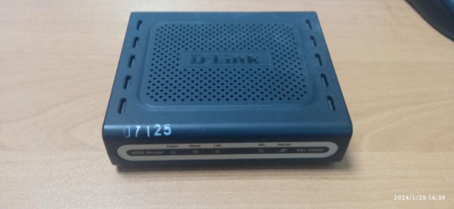 Модем D-Link DSL-2500U/BRU/C ADSL2+Ann сплитер