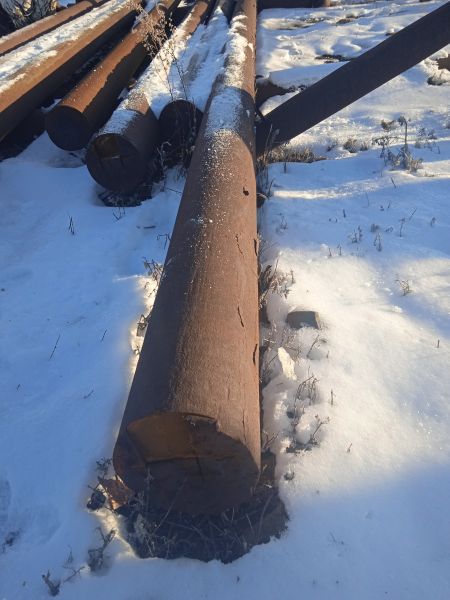 Сталь круглая марки-20 Материал: сталь 20 Диаметр: 170 мм 