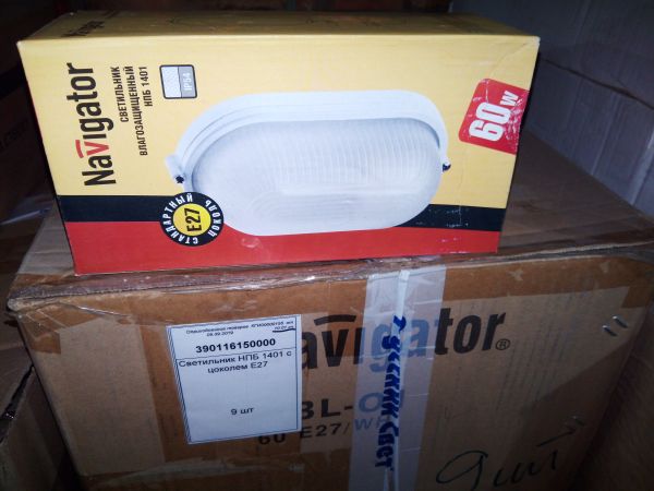 Светильник НПБ 1401 с цоколем Е27