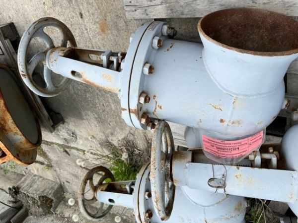 Задвижка стальная штампосварная Dу250 Pу25 кгс/см2 30с65нж с патрубками под приварку