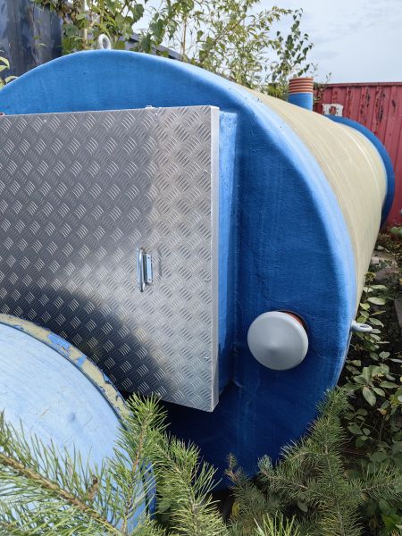 Станция насосная КНС 1600х2х4400