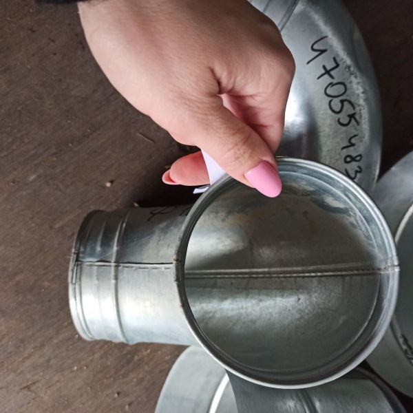 Отвод круглый 90гр.D100