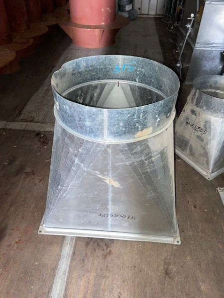 Переход с прям.на круг 500х500/500 L300