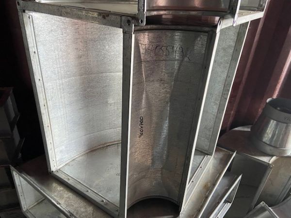 Отвод прямоугольный 90гр.400х700