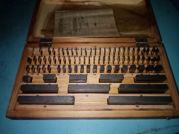 Меры длины концевые № 1