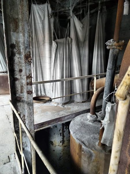 Оборудование печного отделения (криолитовый цех)