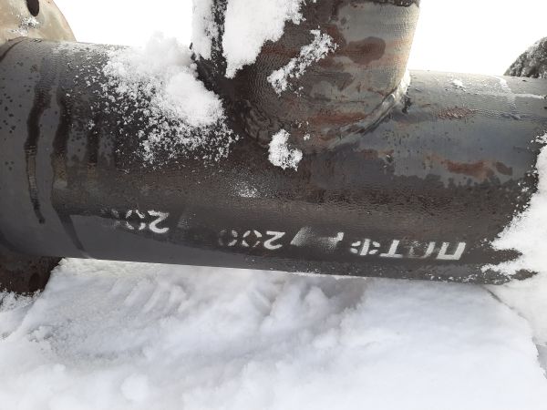 Тройник фланц. с пожарной подставкой ППТФ 200*200