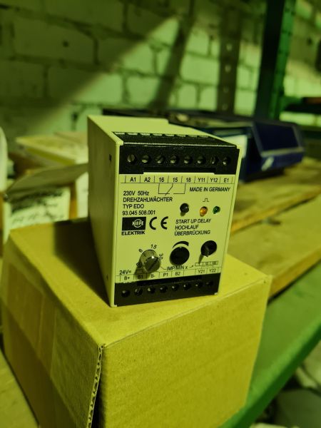 Устройство контроля скорости ,тип EDO AC 230 V