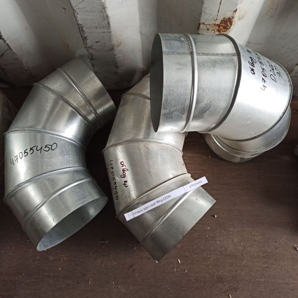 Отвод круглый 90гр.D200