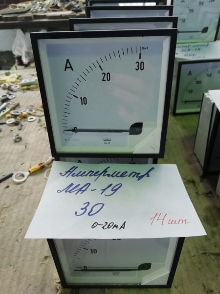 Амперметр MA19 30A б/у