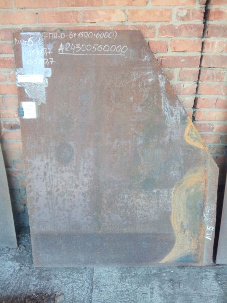 Лист Б -ПН-О-6х1500х6000 ГОСТ 19903-74 AISI 321 ГОСТ 5582-75/7350-77