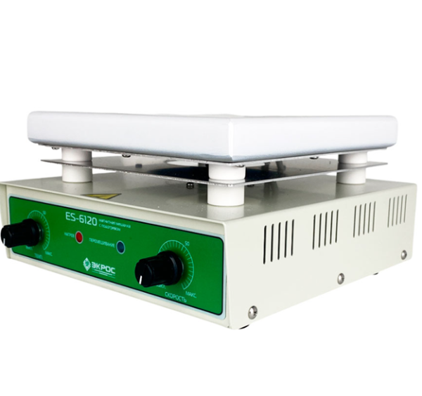 Мешалка магнитная ES-6120 с подогревом "Экросхим" РФ