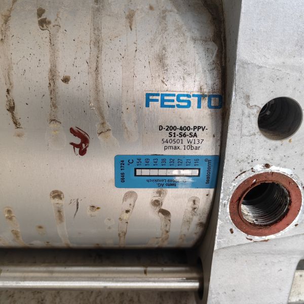 Пневмоцилиндр 200-400 б/у Festo и SMC