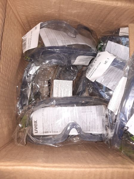 Очки  Ультравижин защитные, закрытые прозрачная антизапотевающая линза