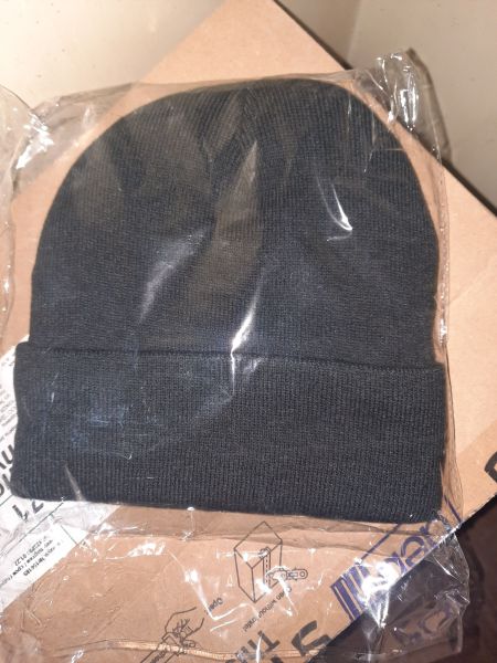 Шапка трикотажная двойная с отворотом