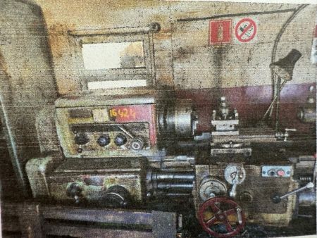 Станок токарно-винторезный 1К62 (инв № 16424)