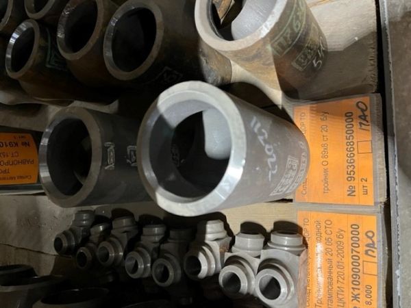 тройник O 89х8 ст 20  б/у