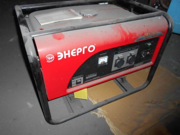 Электрогенератор Honda - SH 5300ЕХ 3.8 Квт (Energo ЭА 5300)