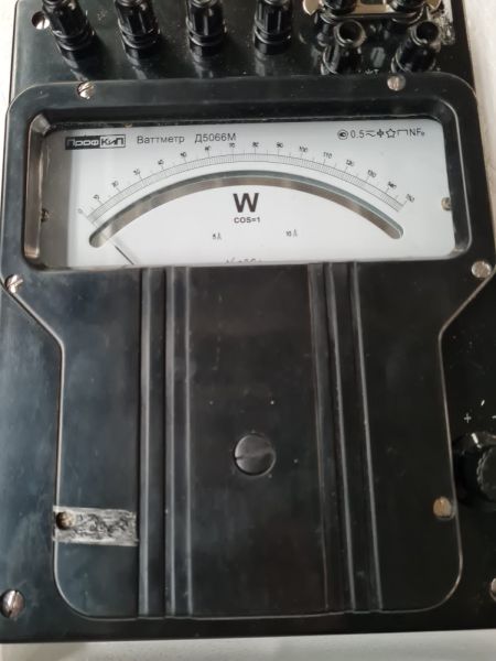 Ваттметр Д 5066 М, (0-150)W, №0094