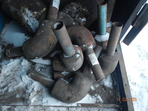 Отвод П90 ППМ-76х4 Ст.20 ГОСТ 17375-2001, толщина изоляции 46 мм