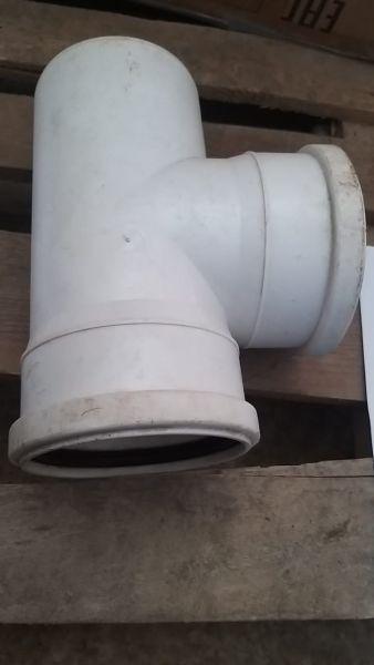 Тройник Sinikon Комфорт 110*110*87 град. бесшумн.бел.