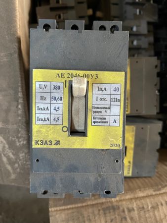НПА_Выключатель автоматический АЕ2046 40А, , 
