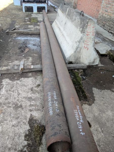 Труба 219х7 Ст.20 ТУ 14-3-190-2004 б/у