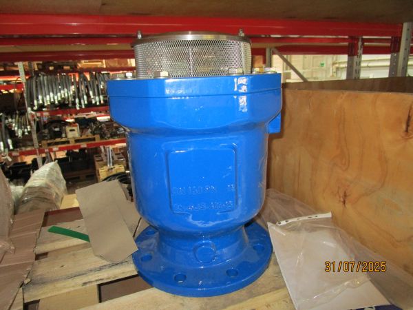 Клапан возд.АКВ-КМ-ВЧ-П126 Dn150 Pn16