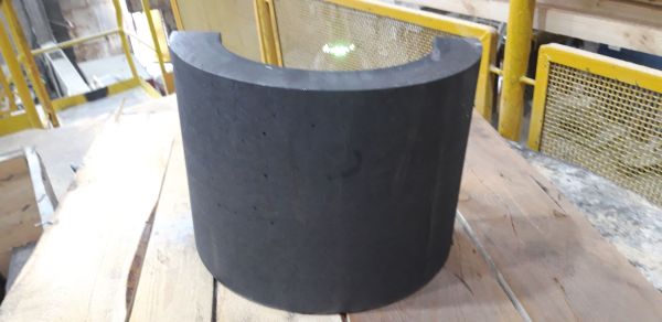 Вкладыш графитовый для летки 200х140х300 ч.49860
