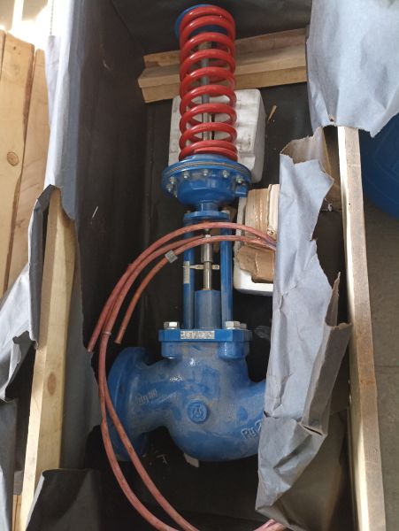 Регулятор давления РПД прямого действия, пружинный, фланцевый;  DN 80 PN 16 (25), пар и пароводяная смесь: до +250°С,  монтажный комплект (импульсная 