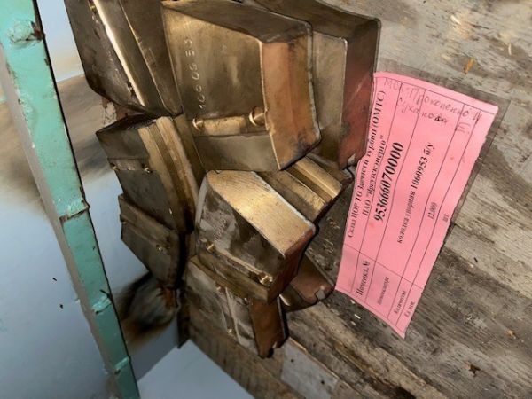 колодка упорная 3й подшип. (рабочая)  В -1144336 б/у