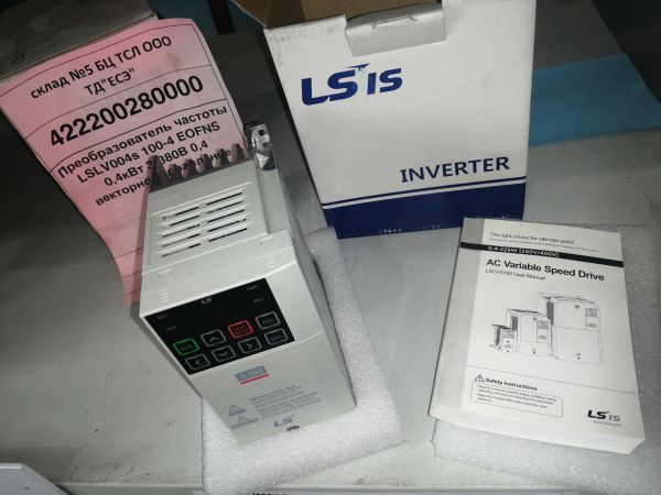 Преобразователь частоты LSLV004s 100-4 EOFNS 0,4кВт 3*380В 0,4 векторное управление