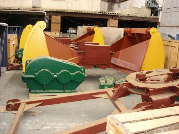 Грейфер 2-х челюстный 4-х канатный V 5,3 куб.м.