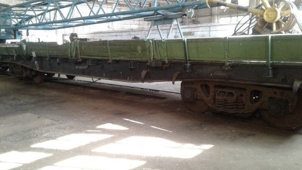 ВАГОН ГРУЗ.МАГ.Ж.Д.ШИР.КОЛ.ПЛАТФОРМ.4ХОС