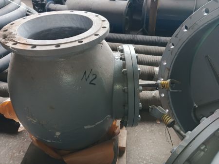 Клапан обрат.CV25 Dn350 Pn10 Ayvaz б/у