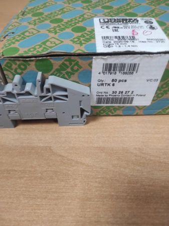 Клемма URTK 6 (Phoenix Contact) (арт. 3026272 )
