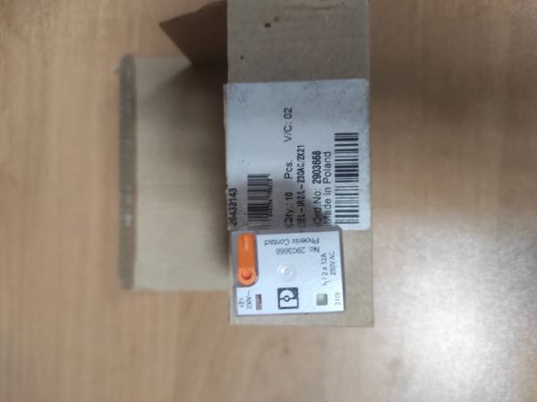 Реле одиночное REL-IR2/L-230AC/2X21 арт. 2903668