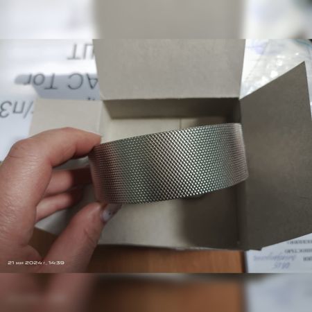 Кольцо-сито из нерж.стали 0.120мм