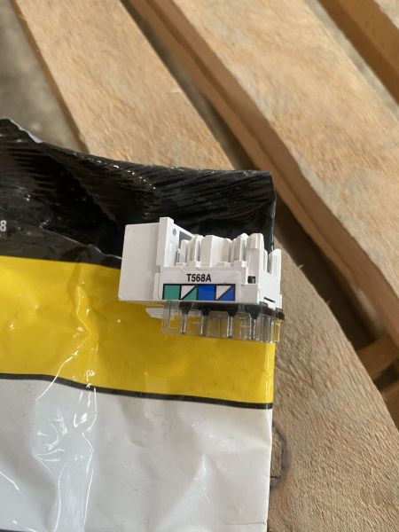 Модуль розет. RJ-45 кат.5 1-порт