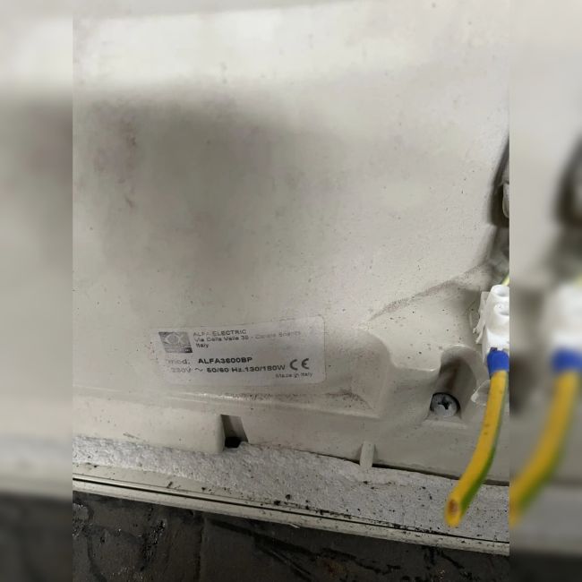 Вентилятор ALFA3600BPB б/у