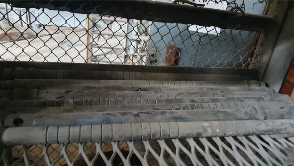 Шток стопорного клапана № Ч. 110-С-117/1 б/у