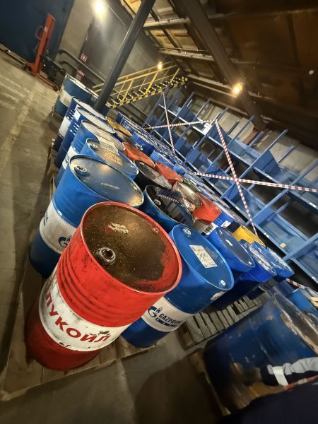 Масло минеральное (отработка) (л), Масло трансформаторное (отработка) (л)