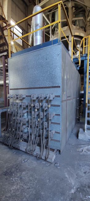 Оборудование для хранения и плавления гранулир. пека