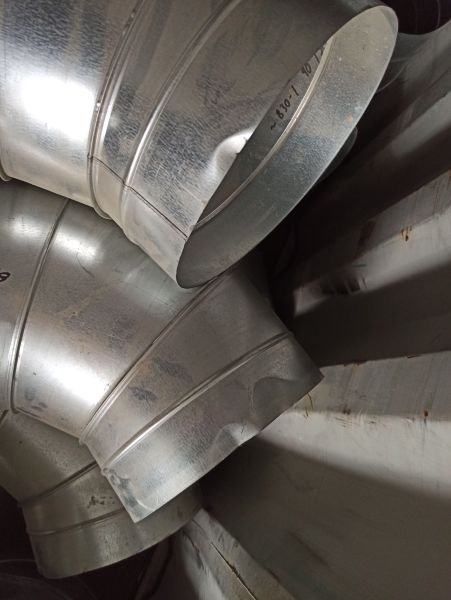 Отвод круглый 90гр.D315