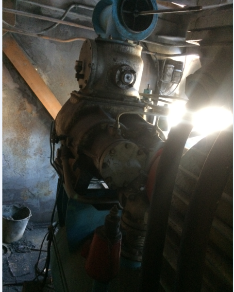 Установка компрессорная 6ВВ-32/7 УЗ с алюминиевым блоком охлаждения масла зав.№ 12013