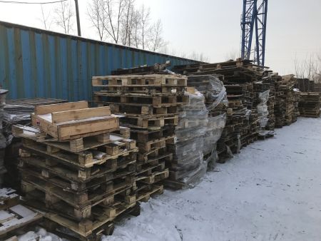 Поддоны деревянные ломанные  б/у