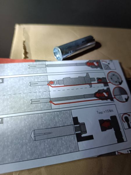 Анкер заб.HKD-S 378430 10х40