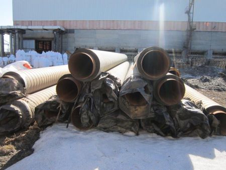 Труба электросварная 426х7/560 ППУ-ОЦ (стальная изолированная пенополиуретаном в оцинкованной оболочке)