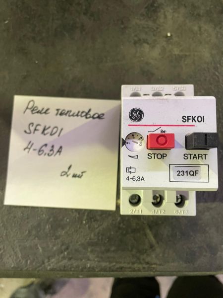 Выключатель авт.SFKOI 4-6.3A GE б/у